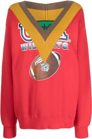 Colville Graphic-print V-neck sweatshirt