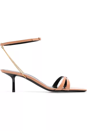 Saint Laurent Ženy Sandály - Melody ankle-strap sandals