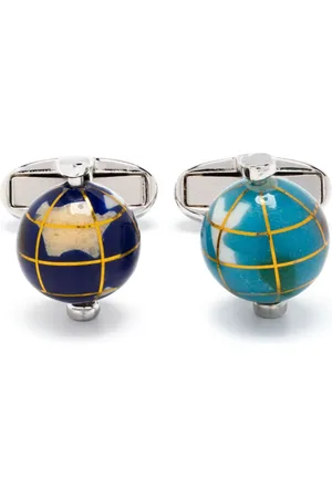 Paul Smith Globe contrasting cufflinks