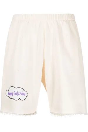 Natasha Zinko Happy Saturday print shorts