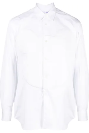 Comme des Garçons X Be@rbrick long-sleeve cotton shirt