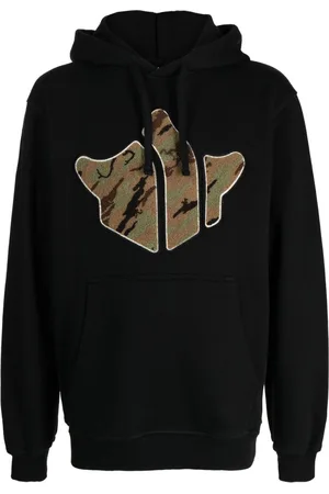 Maharishi Maha Temple cotton hoodie