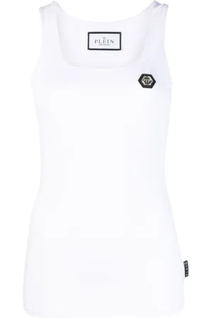 Philipp Plein Logo-patch tank top