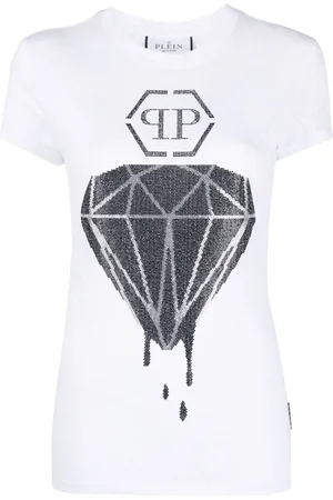 Philipp Plein Snakeskin-print cotton T-shirt