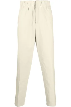 Jil Sander Elasticated-waistband cotton trousers