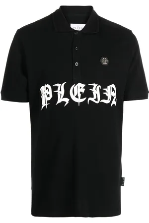 Philipp Plein Logo-print short-sleeved polo shirt