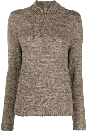 Totême High-neck knitted jumper