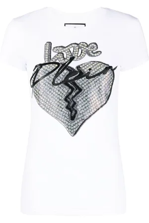 Philipp Plein Love-print short-sleeve T-shirt