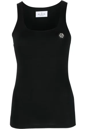 Philipp Plein Logo-patch tank top