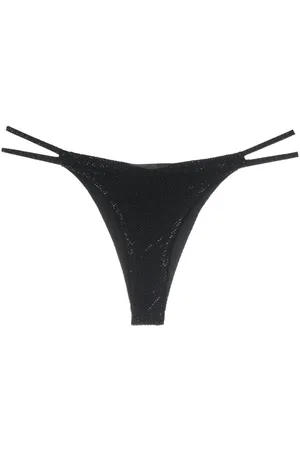 Philipp Plein Crystal-embellished thong