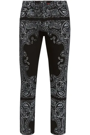 Philipp Plein Bandana-print skinny jeans
