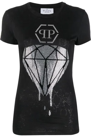 Philipp Plein Diamond rhinestone-embellished T-shirt