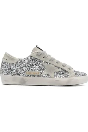 Golden Goose Super-Star glitter sneakers