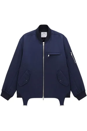 Courrèges Harnais nylon bomber jacket