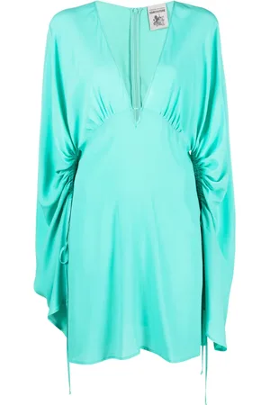 SEMICOUTURE V-neck short dress