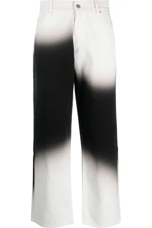 Liberal Youth Ministry Ombré-effect straight-leg trousers
