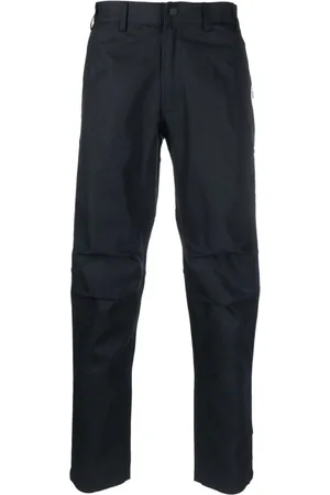Maharishi Logo-patch straight-leg trousers
