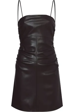 Proenza Schouler Ruched-detail spaghetti-strap minidress