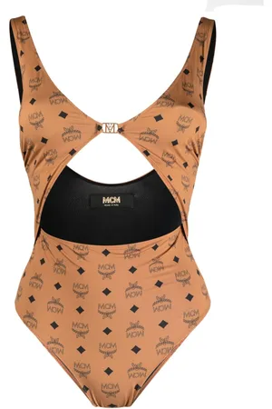 MCM Monogram-print swimsuit
