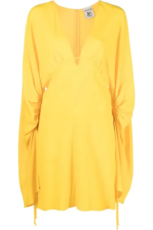 SEMICOUTURE V-neck short dress