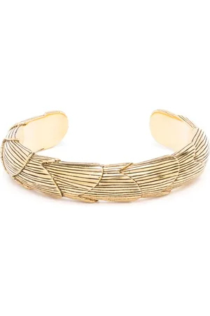 Aurélie Bidermann Tucuma engraved-finish bracelet