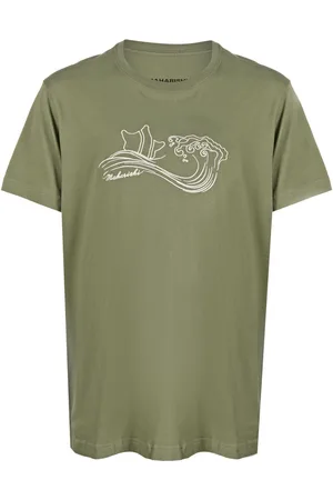 Maharishi Songkran embroidered cotton T-shirt