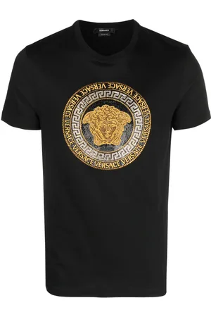 VERSACE Medusa crystal-embellished T-shirt