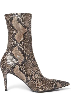 Stella McCartney Stella Iconic python-print boots