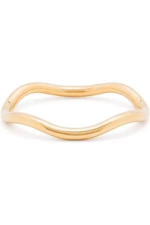 CHARLOTTE CHESNAIS Wave -plated cuff bracelet