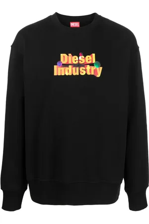 Diesel Logo-stamp crew-neck sweatshirt