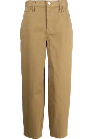 Frame Ultra high-rise tapered jeans