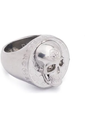 Philipp Plein 3D skull-motif ring