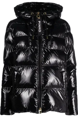 Pinko Quilted hooded puffer jacket