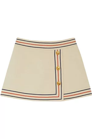 Gucci Ženy Sukně - Striped cotton wrap skirt