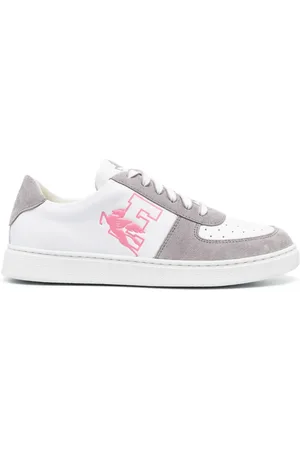 Etro Pegaso leather sneakers