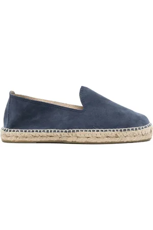MANEBI Slip-on leather espadrilles