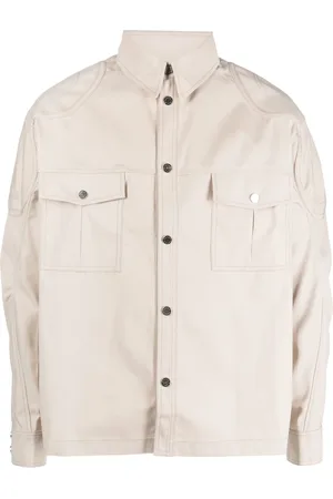 Kennel & Schmenger Long puff-sleeves cotton-blend jacket