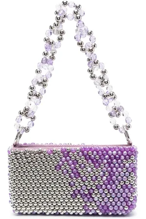 GERMANIER Bead-embellished shoulder bag