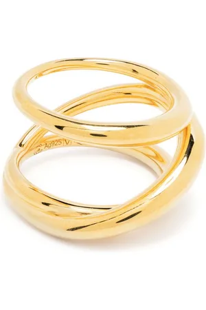 CHARLOTTE CHESNAIS Triplet -plated silver ring