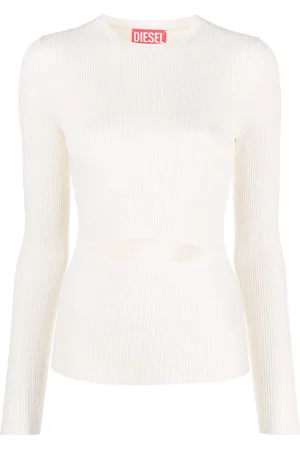 Diesel M-Peris cut-out knitted top