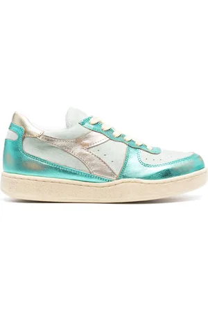 Diadora Mi Basket low-top leather sneakers