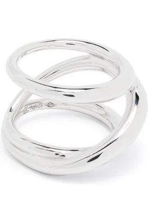 CHARLOTTE CHESNAIS Triplet polished-finish ring