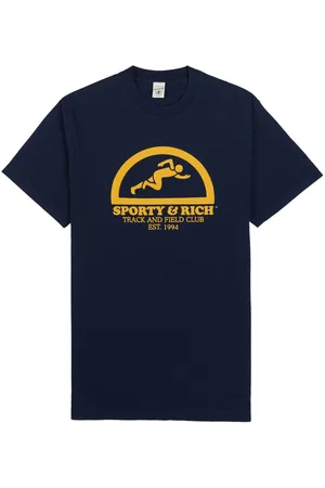 Sporty & Rich Fun Track cotton T-Shirt