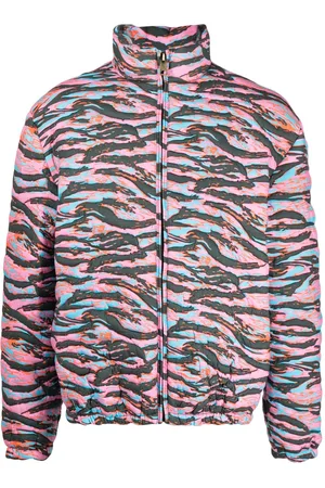 ERL Camouflage jacquard padded jacket