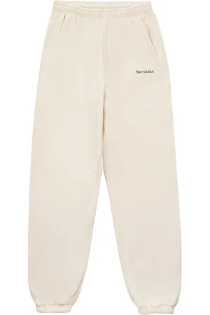 Sporty & Rich Embroidered-logo track trousers