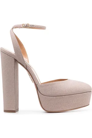 Aquazzura So High 140mm platform pumps