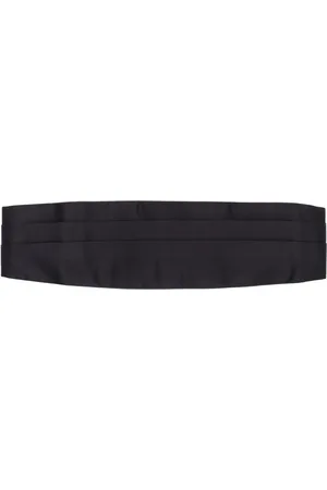 VALENTINO GARAVANI Pleated silk cummerbund