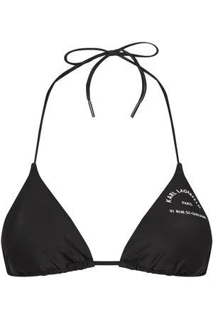 Karl Lagerfeld Rue St-Guillaume triangle bikini top