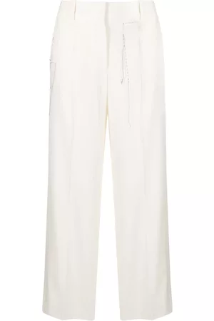 OFF-WHITE Ženy Společenské - Wide-leg tailored trousers