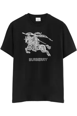 Burberry Muži S krátkým rukávem - Logo-print cotton T-shirt